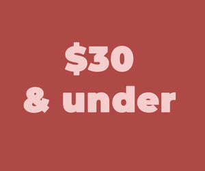 $30 & under