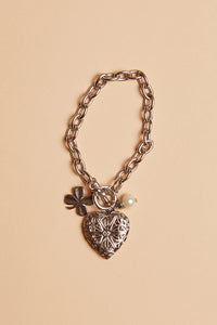 UNSPECIFIED BRAND  <br>  Heart Locket Bracelet