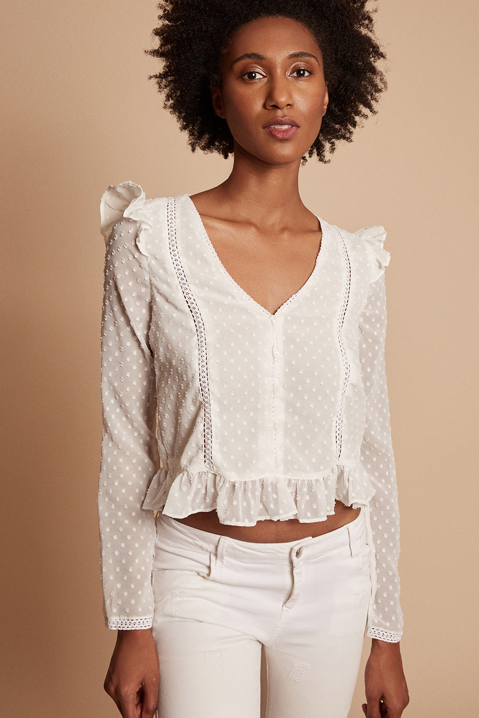 Polka Dot blouse Zara – TrendSurvivor